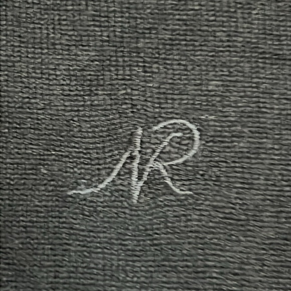 Vintage Nina Ricci 100% Merino Wool Italy Made Black Crew Neck Sweater est sz M - Picture 2 of 7